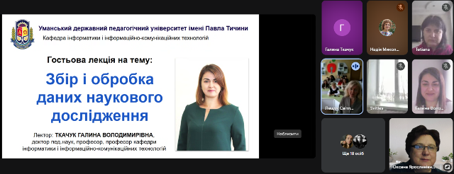 представлення лектора